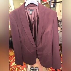 Burgundy Blazer XL INC International concepts